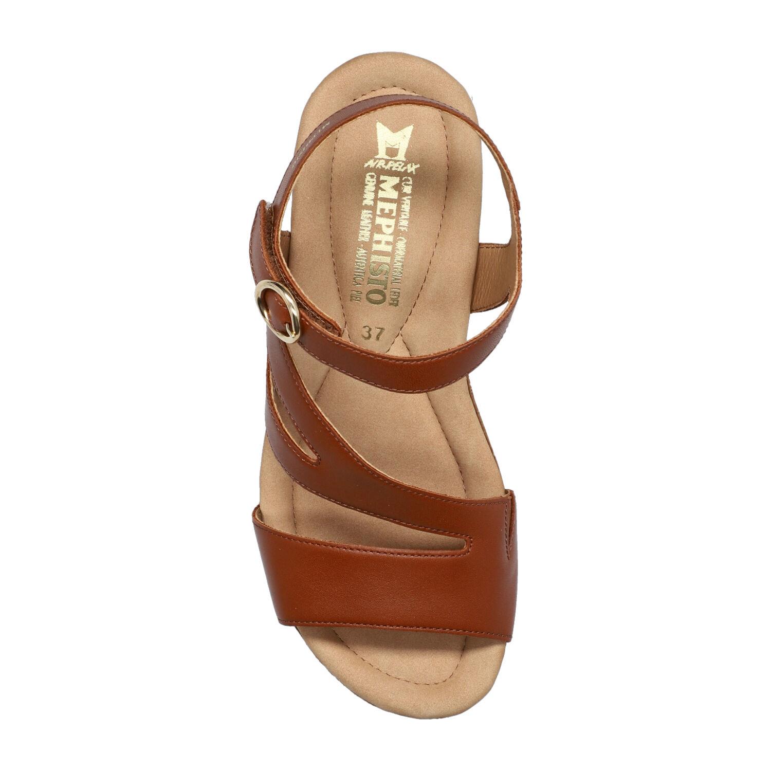 sandales femme modèle Nonnie Brun chili - Mephisto